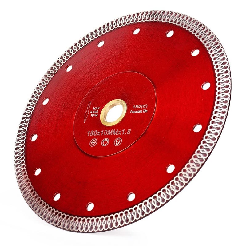 Casaverde Super Thin Diamond Porcelain Cutting Blade Tile Blade 7 for Cutting Porcelain Tiles Granite - Image 2